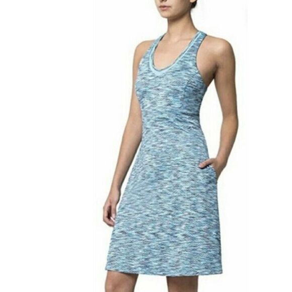 MPG Mondetta Womens Athletic Dress Tennis Golf Racerback Built In Bra size Large - Picture 2 of 6